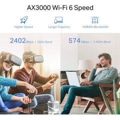 TP-Link RE705X V1 WiFi Range Extender - Boost Your Internet Speed and Coverage Today!